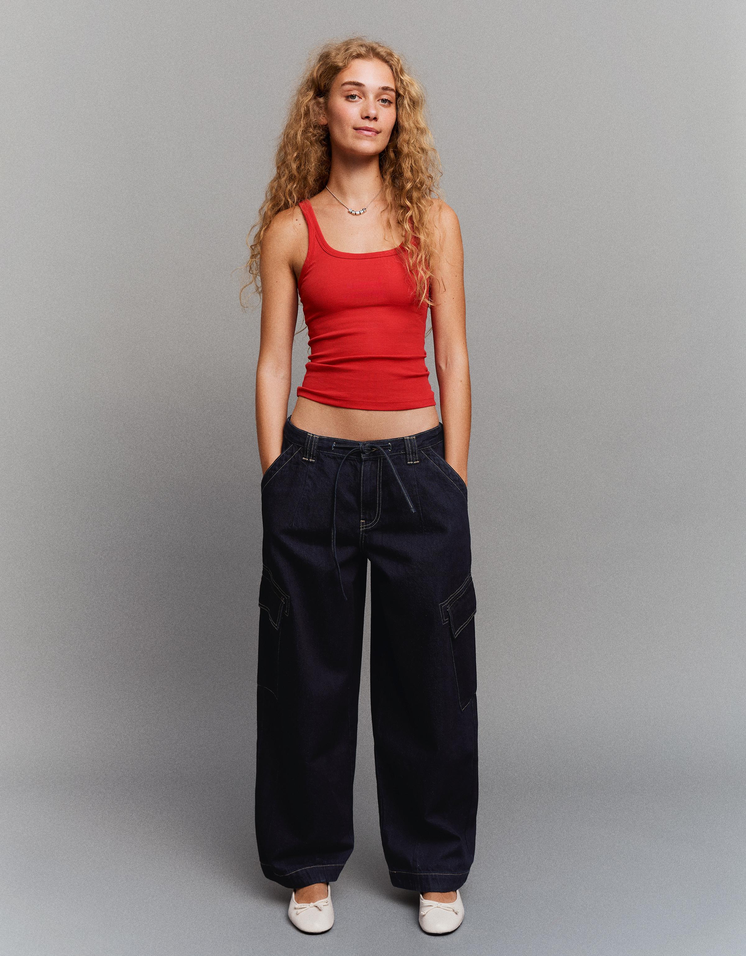 Kargo paraşüt jean - Görsel 18