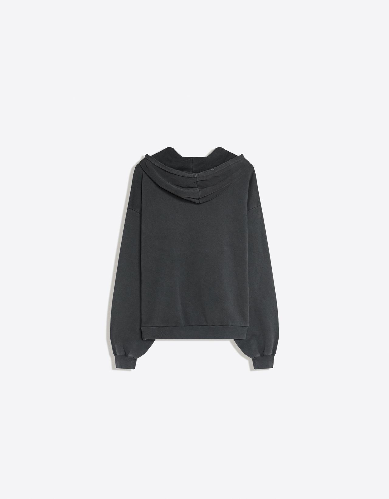 Washed hood sweatshirt PLANET HOLLYWOOD — Grey
