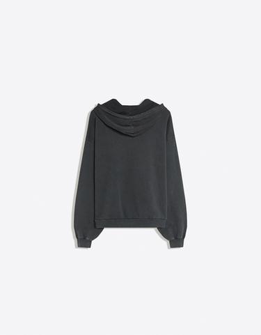 Washed hood sweatshirt PLANET HOLLYWOOD — Grey 6