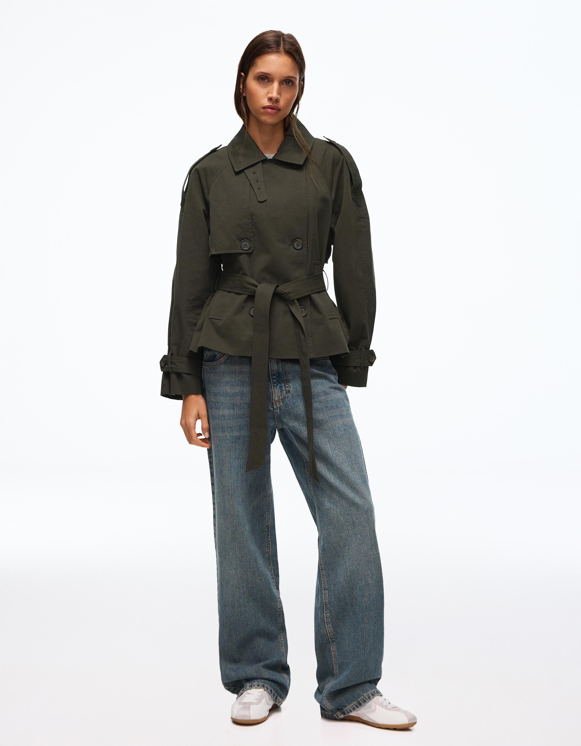 Trench jacket — Khaki