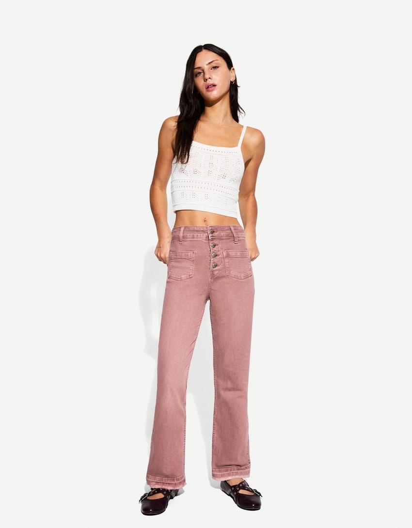 Chandal Bershka Pantalon Lila Bershka Chandal Rosa Chandal Lila