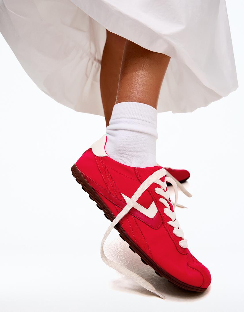 Patike sa tankim đonom-CRVENA