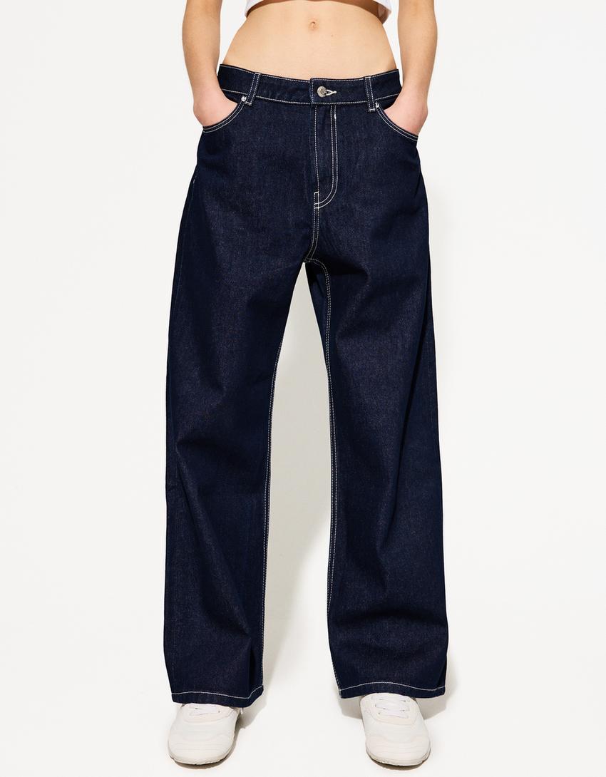 Jeans baggy-Marinho-2