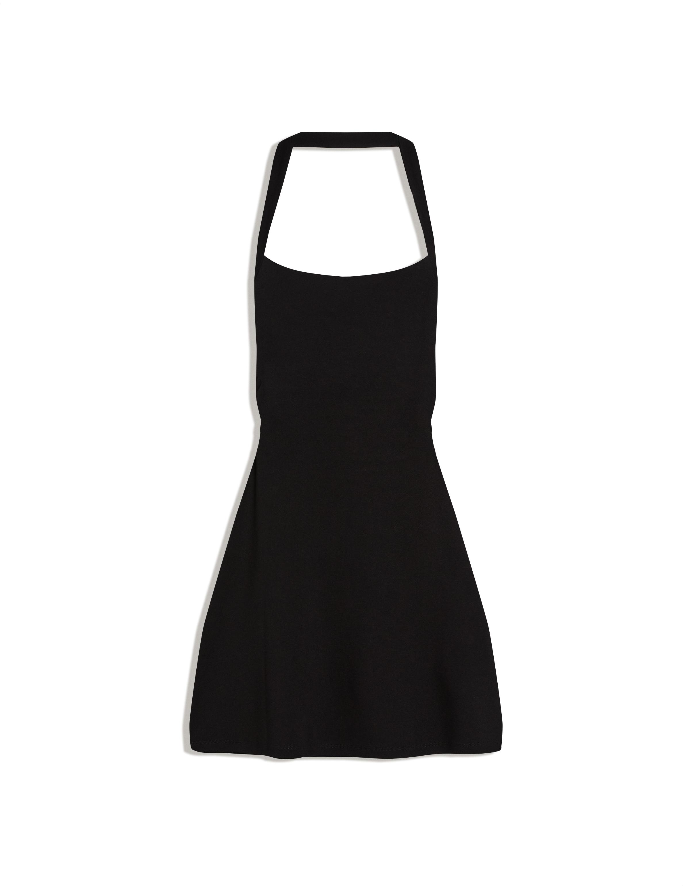 Halter yaka mini elbise - Görsel 39