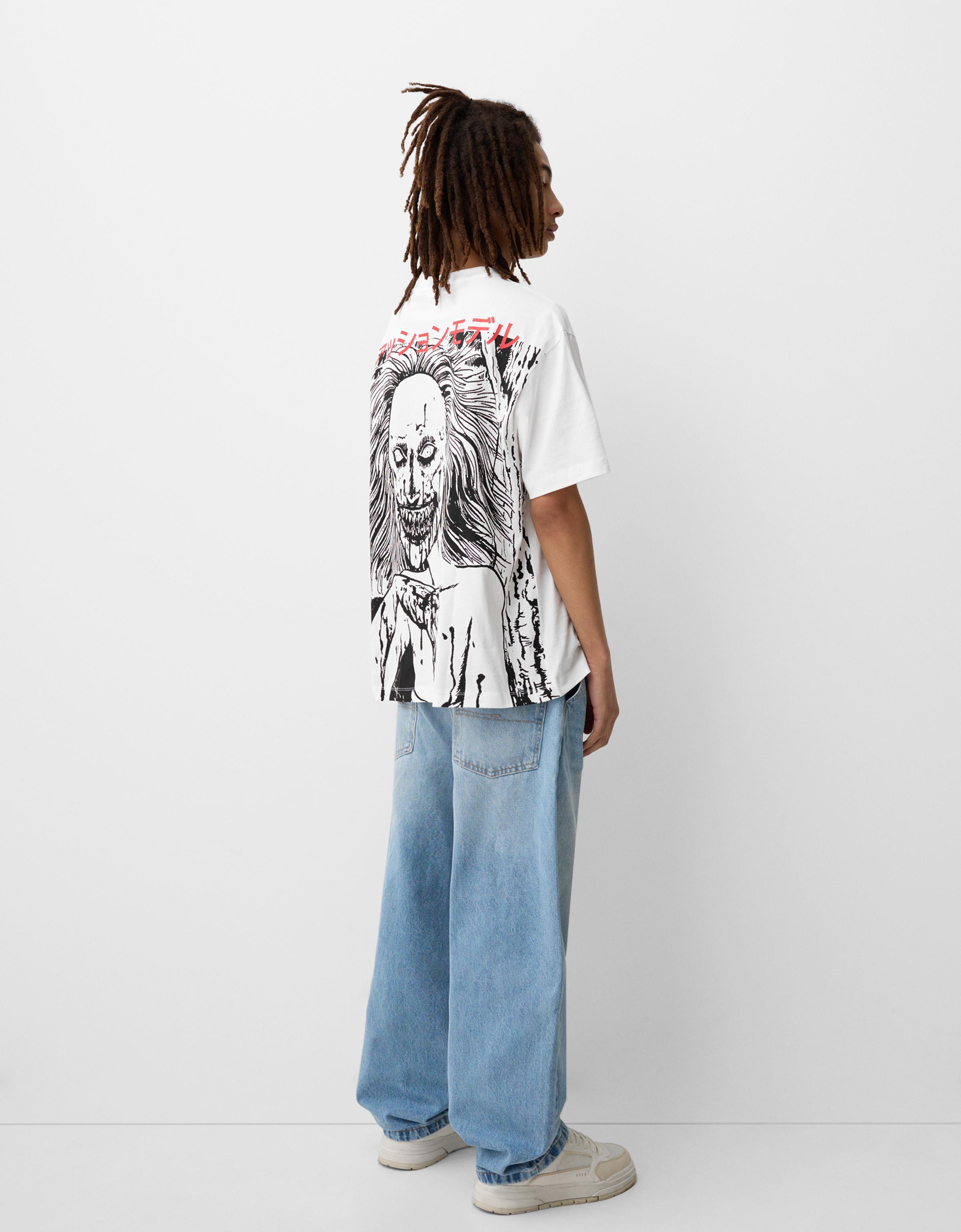Junji Ito Collection 長袖カットソー Lサイズ 628b89effec73d3239a03b3288a90e