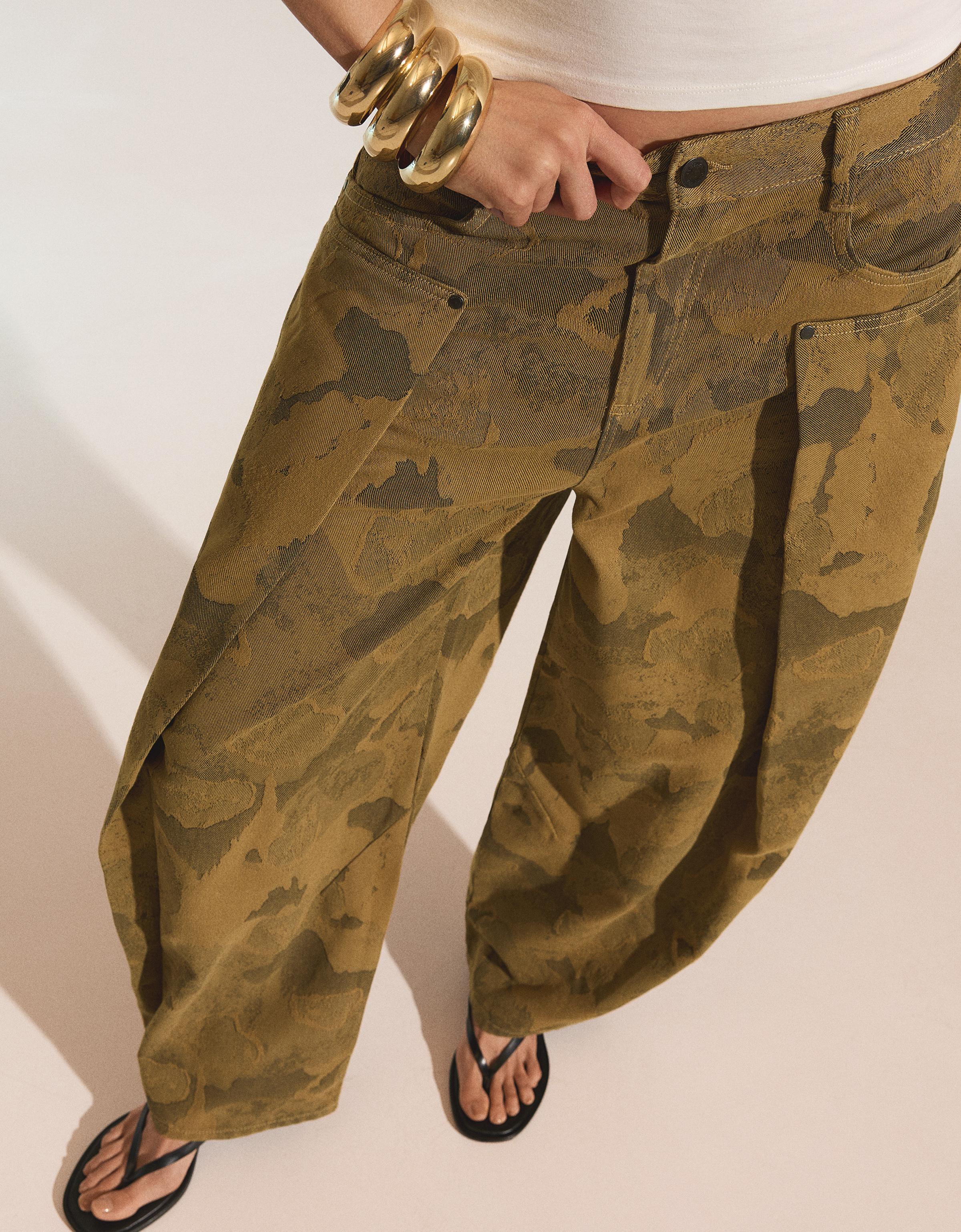 Baskılı balon pantolon - Görsel 24