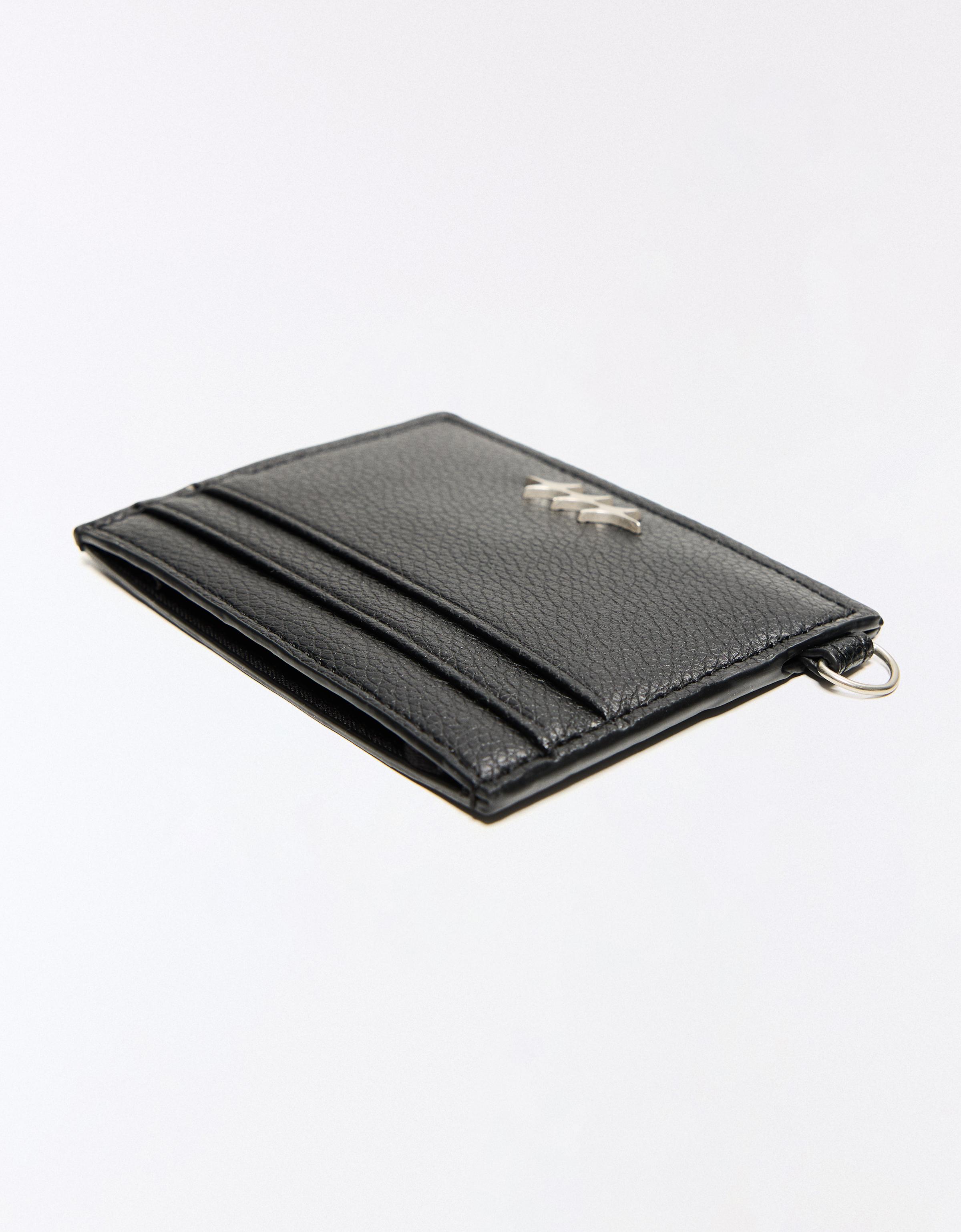Star card holder — Black