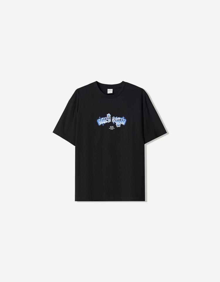 Camiseta manga corta print