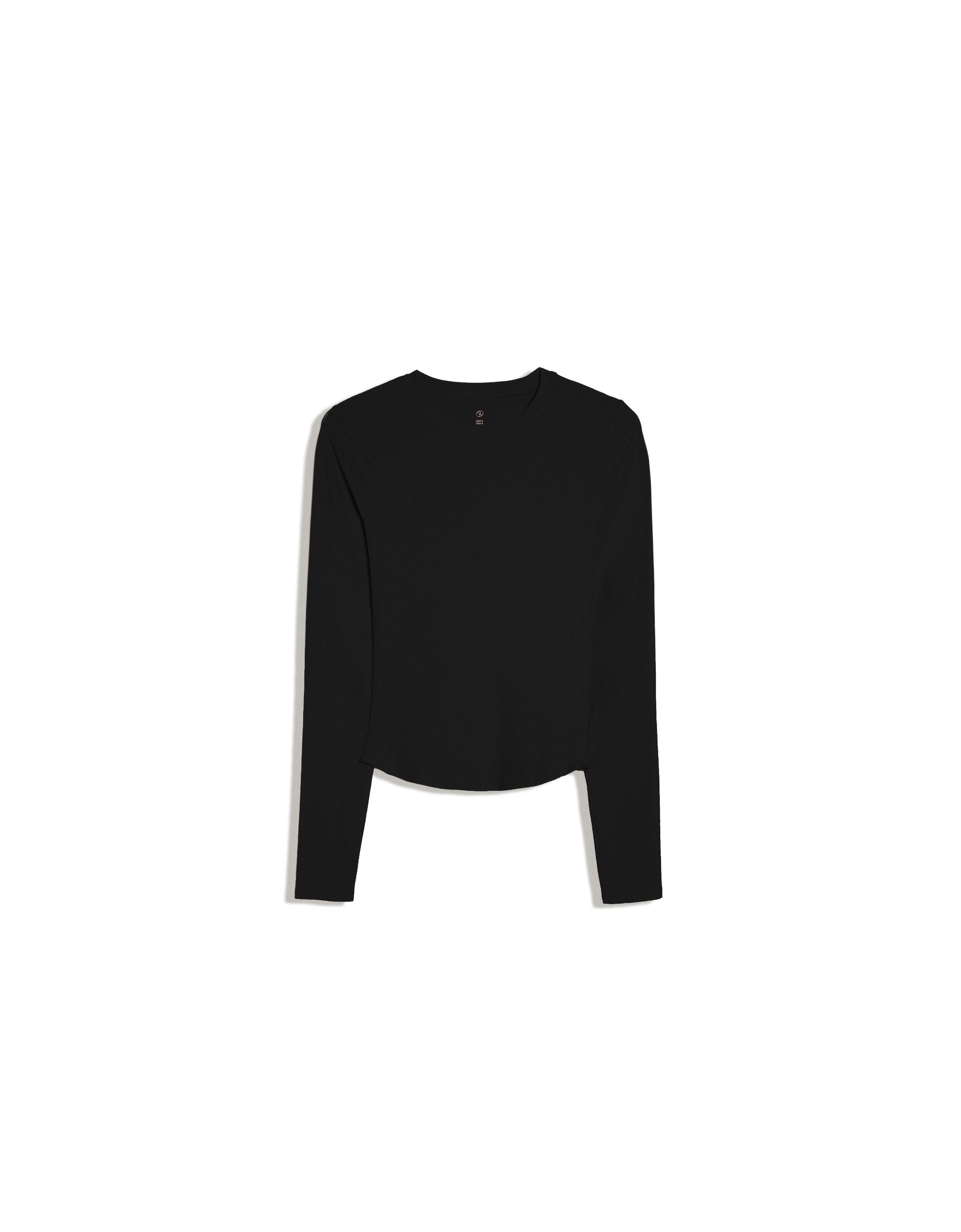 Technical long sleeve breathable & quick-dry T-shirt — Black