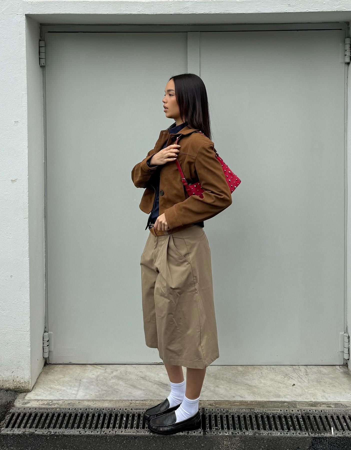 Faux suede jacket - Jackets and blazers - BSK Teen | Bershka