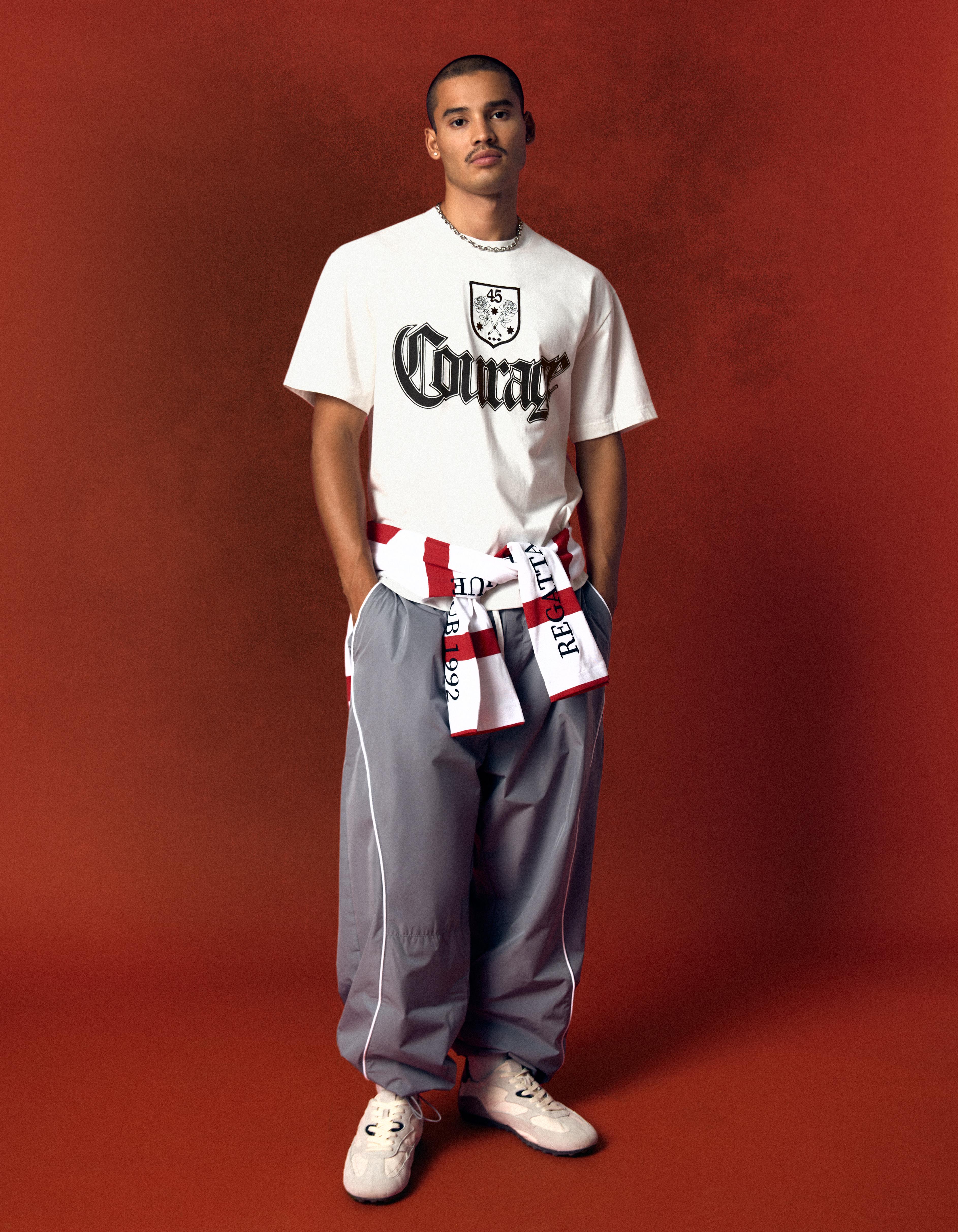 Technical baggy trousers — Grey
