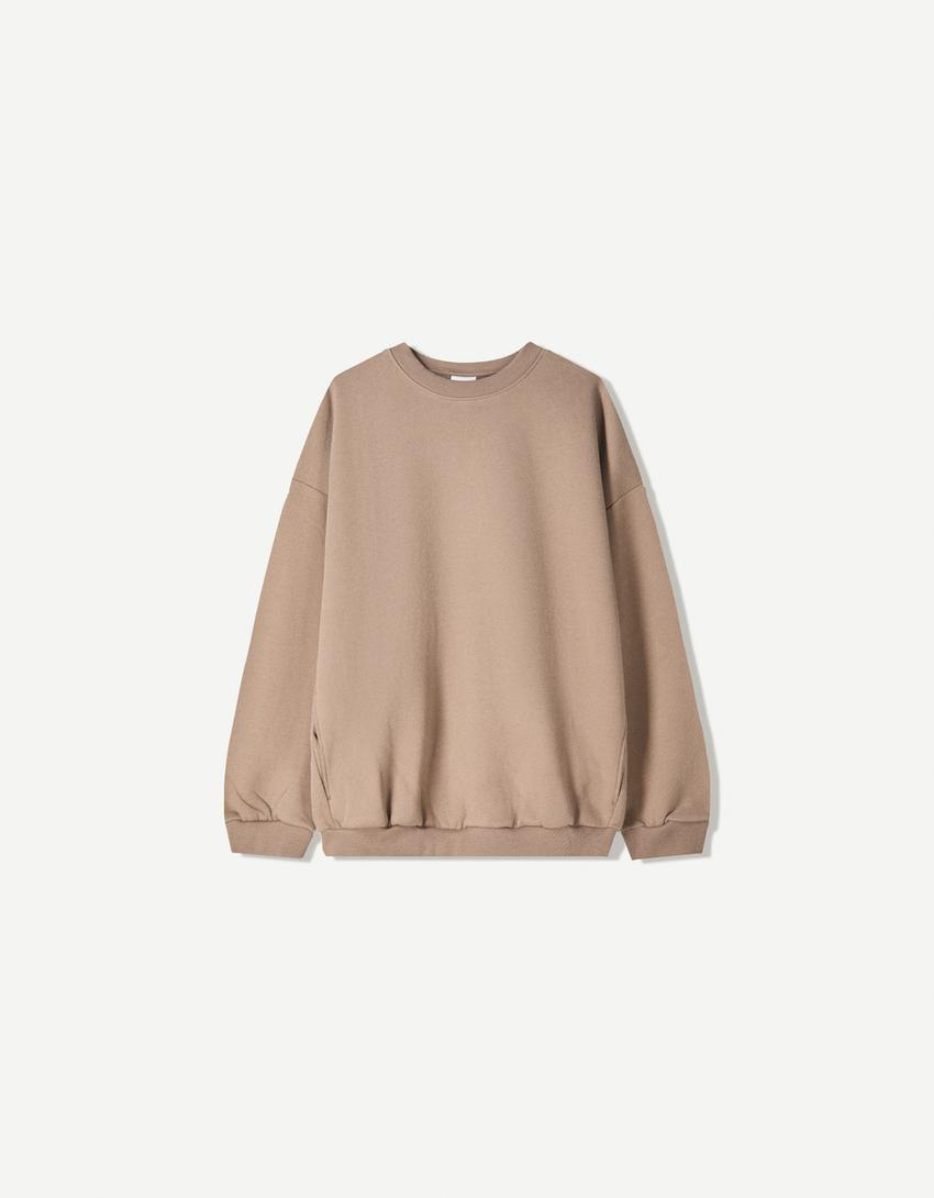 Oversized sweater met zakken-Nerts-3