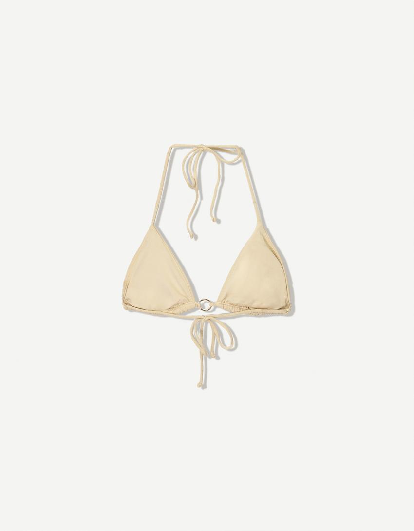 Top bikini hilo metalizado-Oro-1