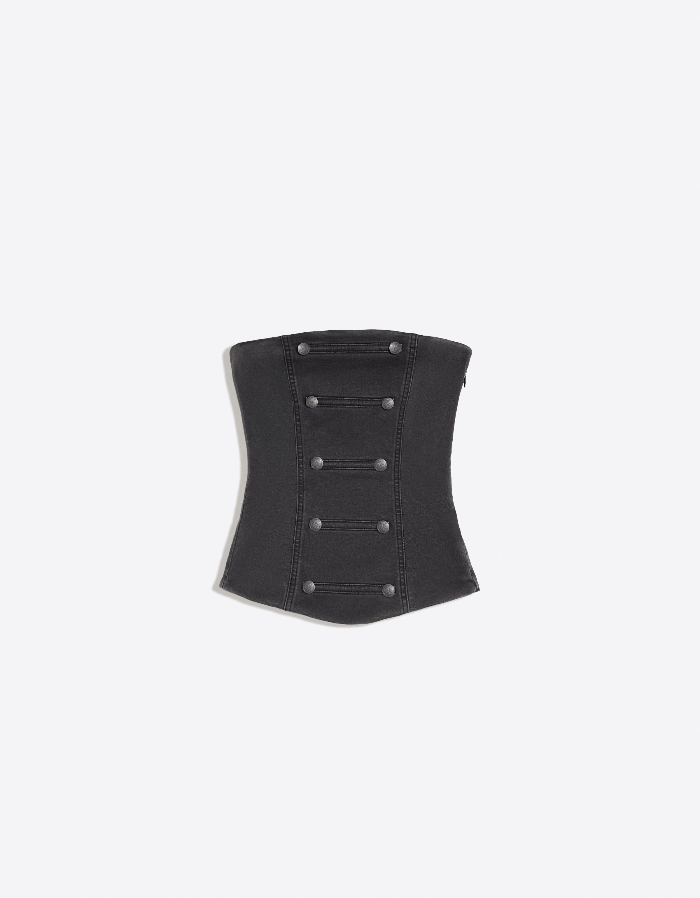 Button bandeau top — Grey