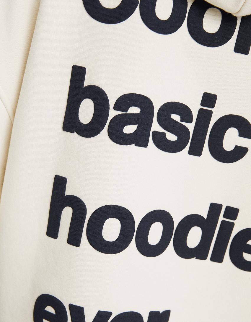 Sweatshirt capuz oversize estampado-Pedra-7