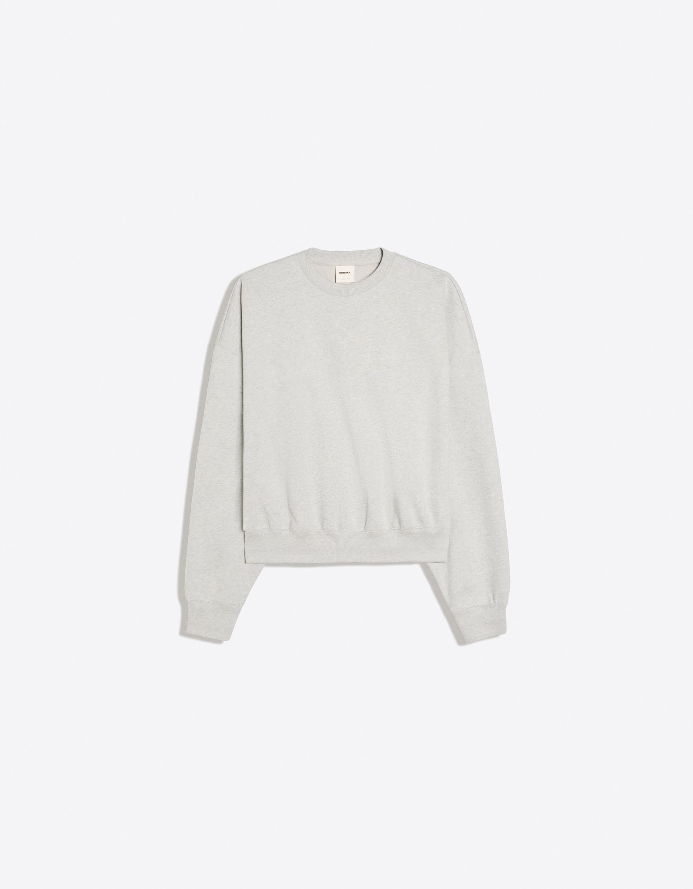 Bershka Bisiklet yaka sweatshirt
