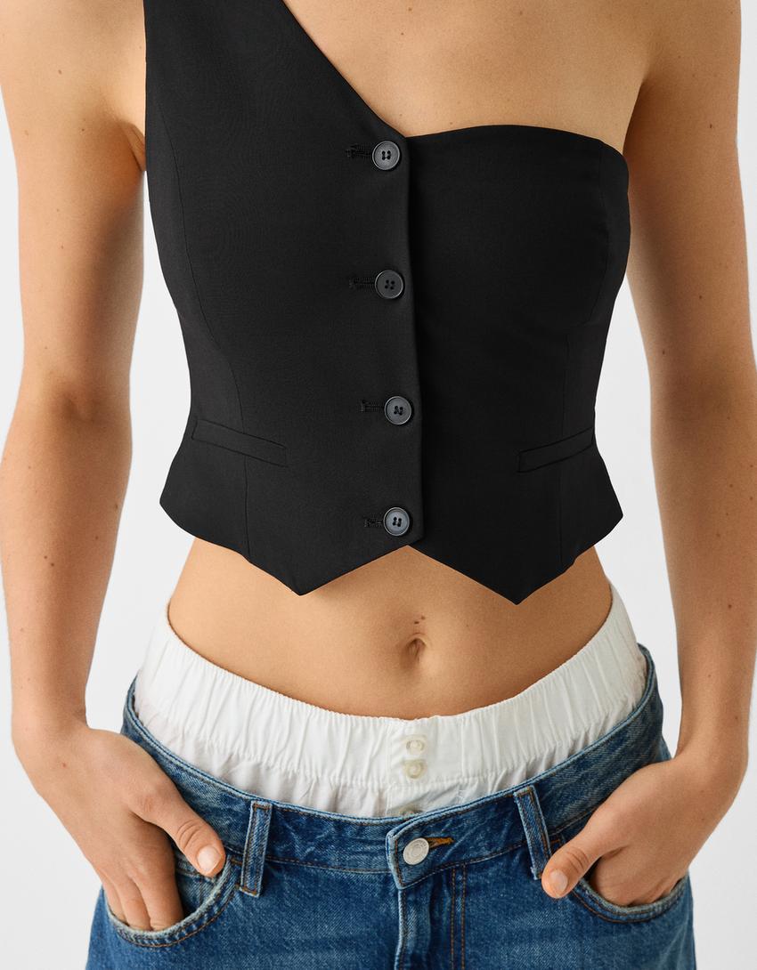 جاكيت فيست غير متماثل-أسود-6