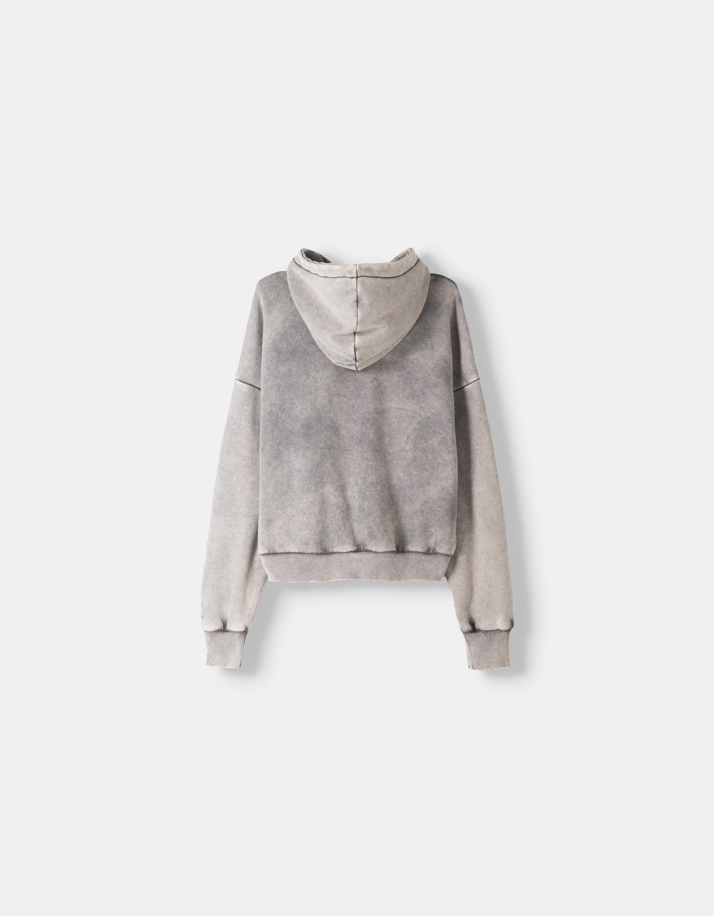 Bershka crop sweatshirt online