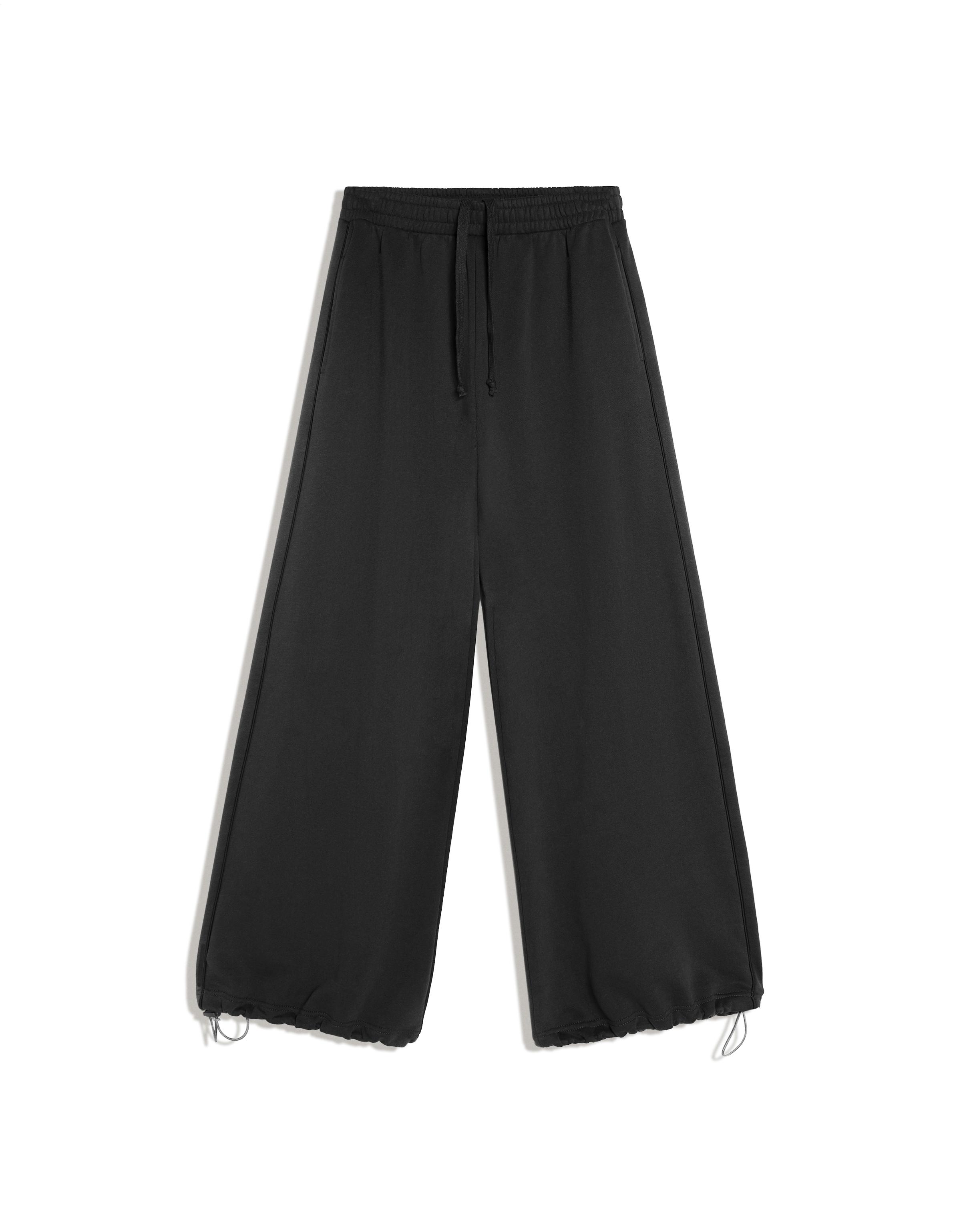 Dancer plush joggers — Black