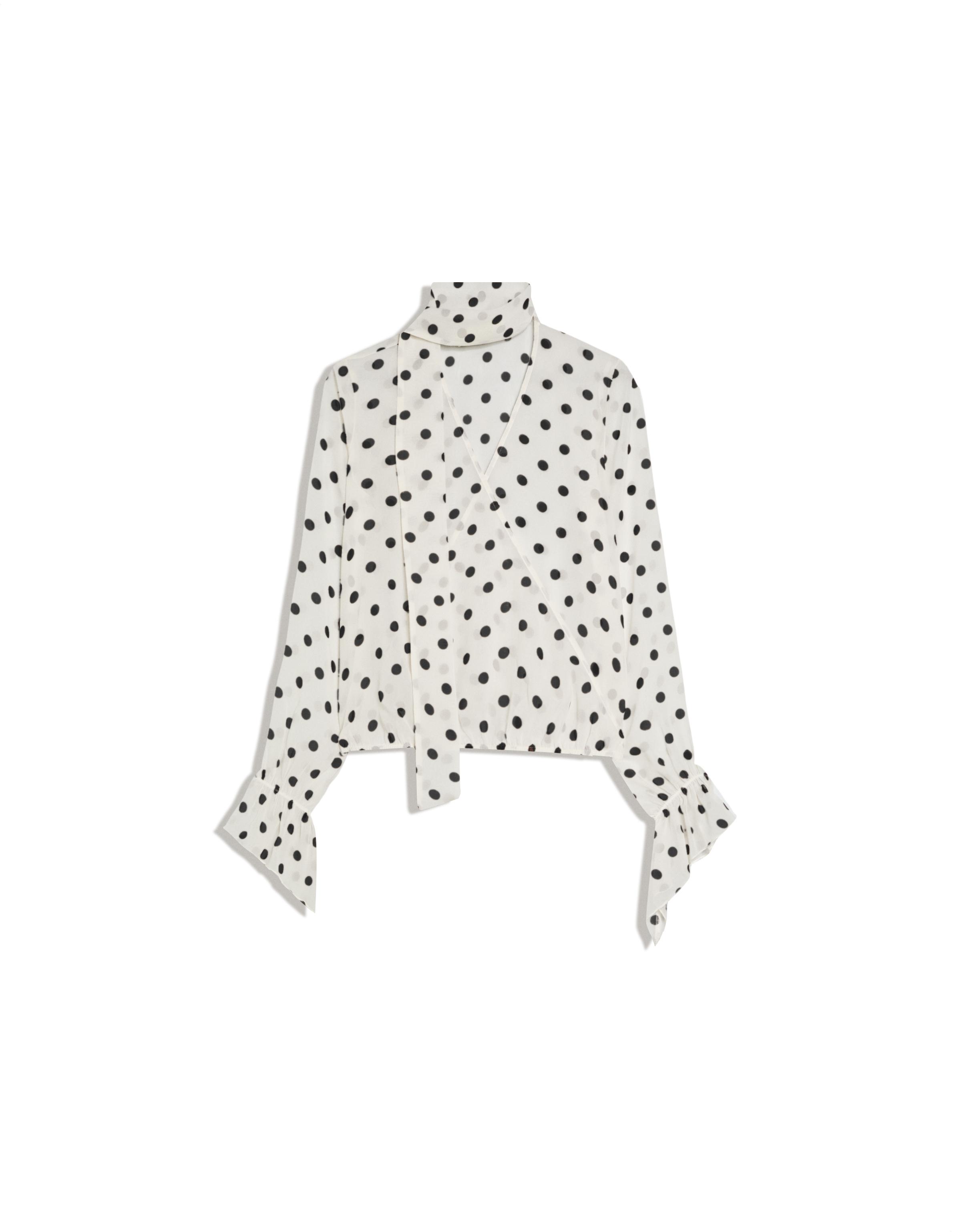 Uzun kollu kruvaze bluz - Görsel 92