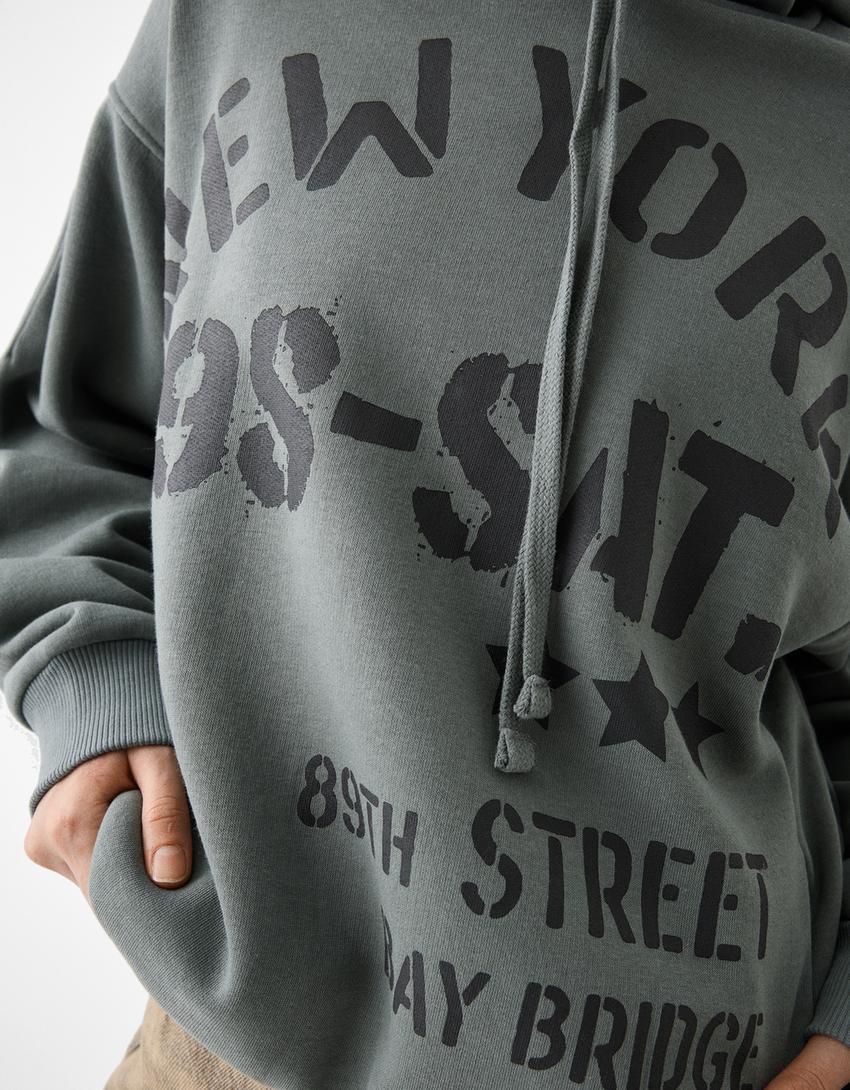 Suadoiro capucha estampado-Caqui-6