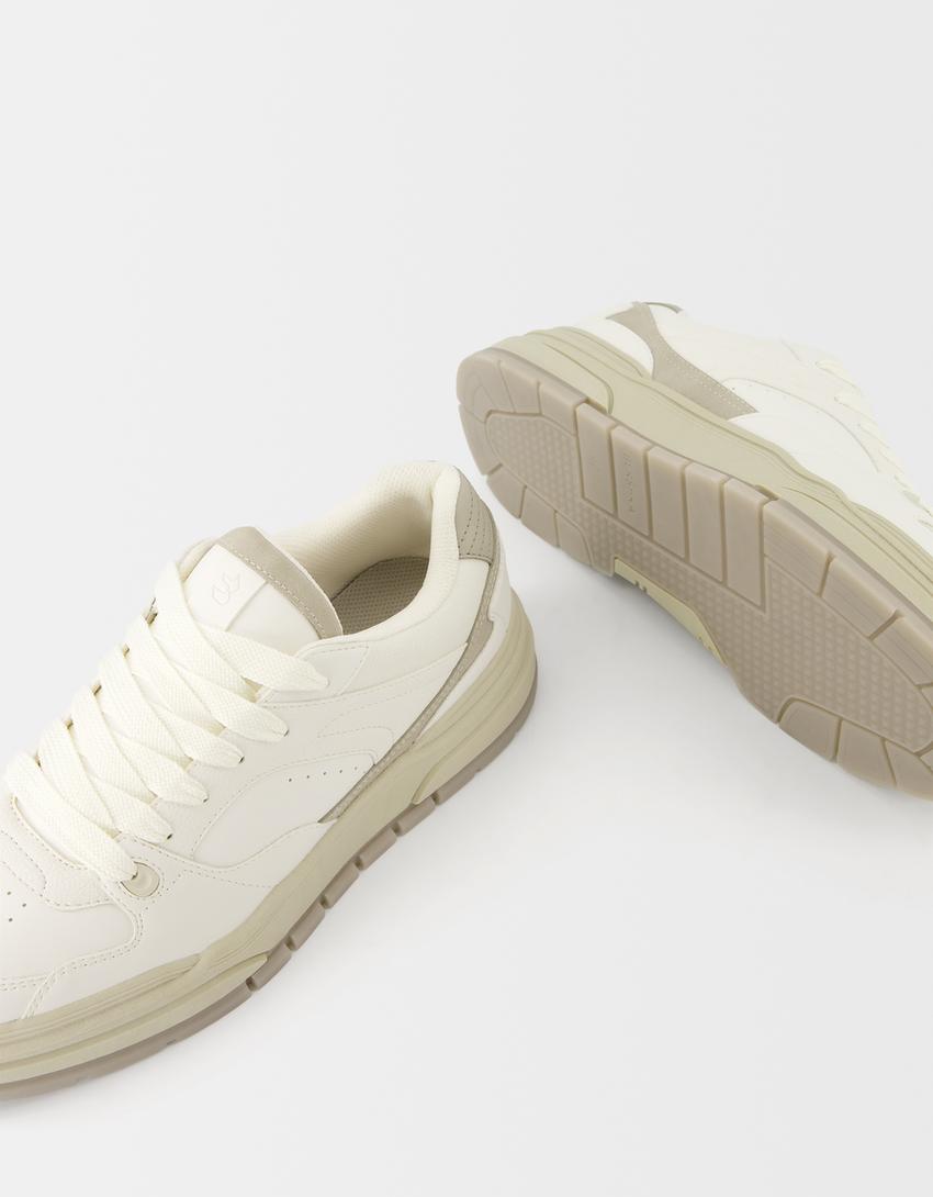 Chunky trainers-WHITE