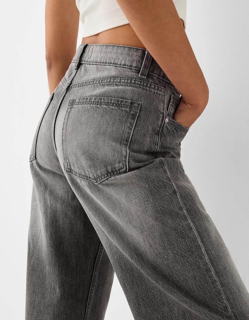 Baggy jeans-Dark grey-3