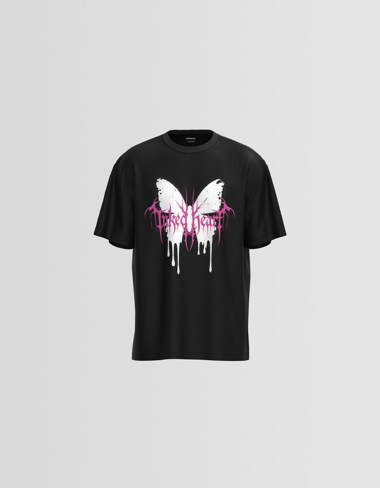 Short sleeve T-shirt with print