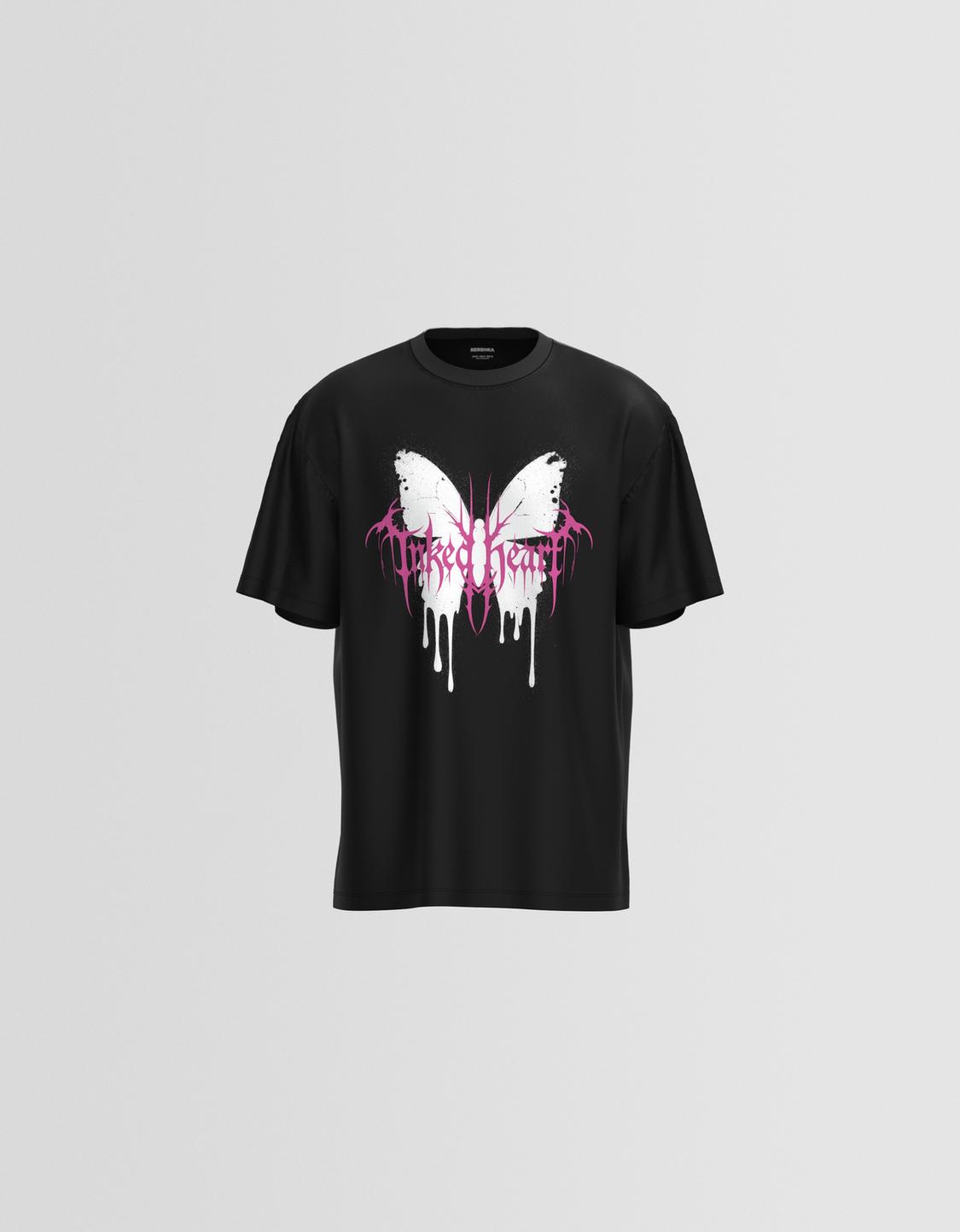 Short sleeve T-shirt with print