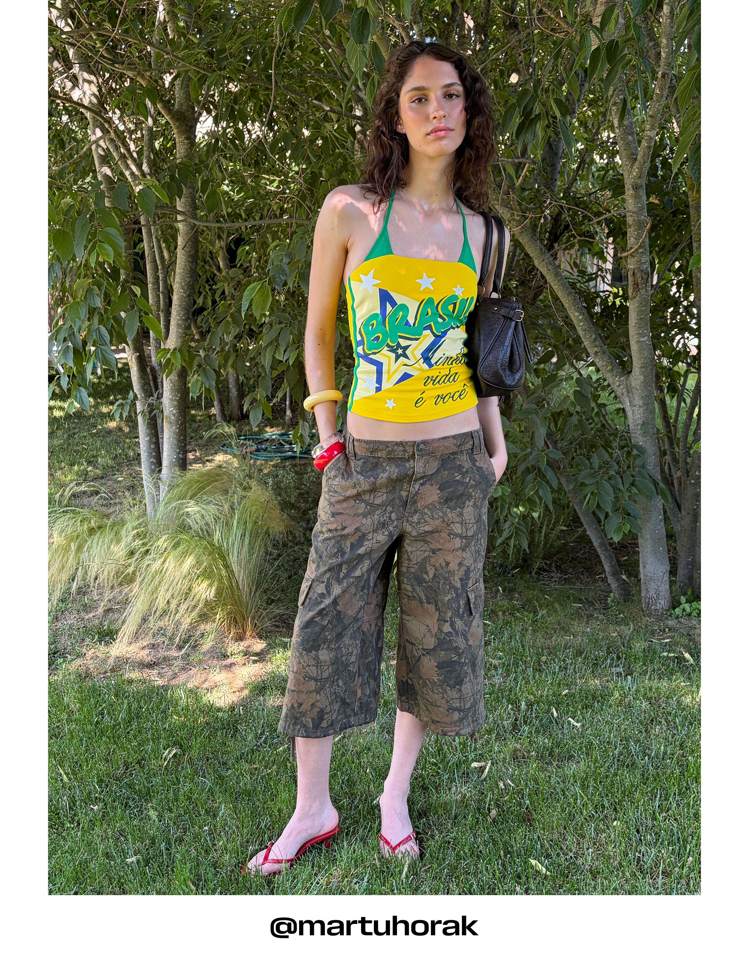 Brazil FIFA WORLD CUP™ halter top — Yellow