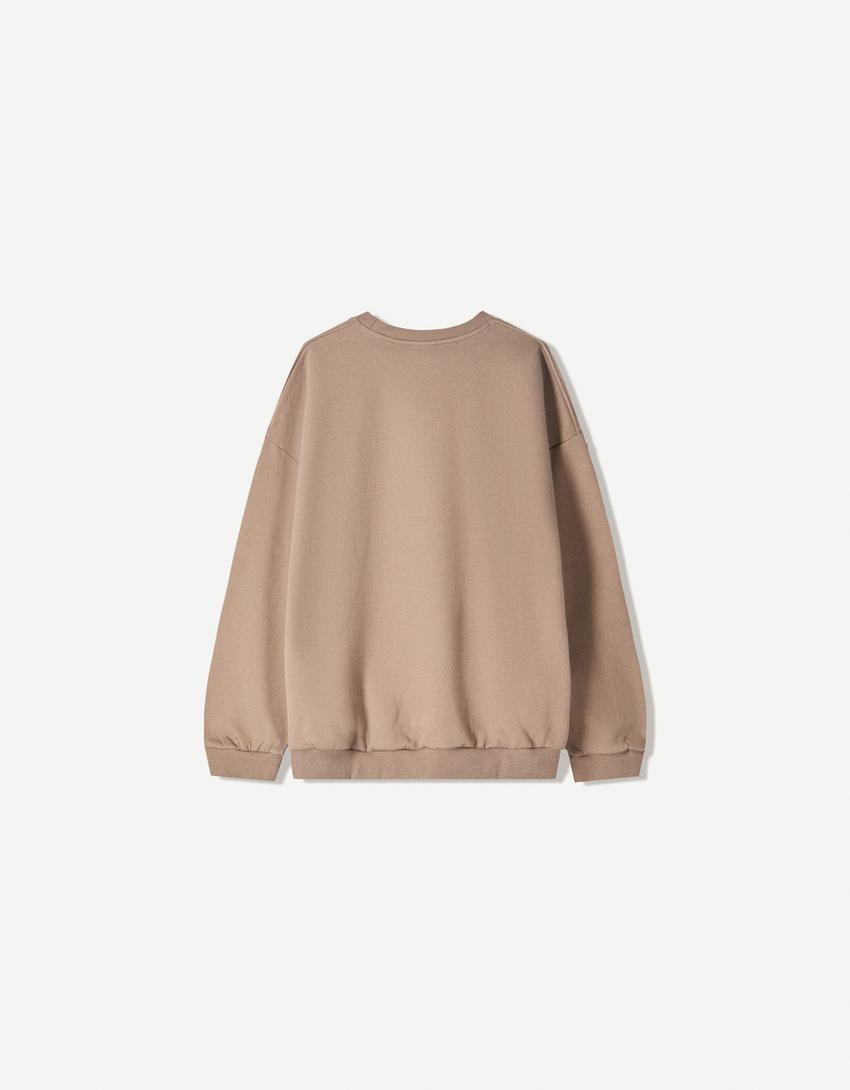 Oversized sweater met zakken-Nerts-4