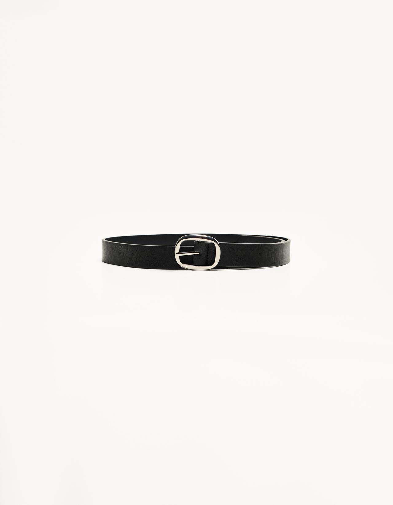 Buckle belt — Black