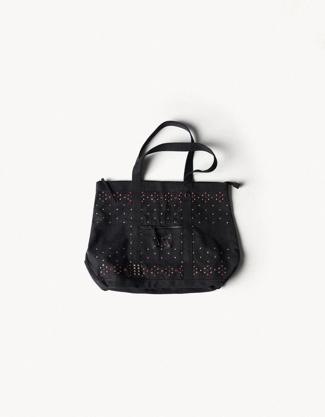 Studded tote bag ARIES X BERSHKA — Black
