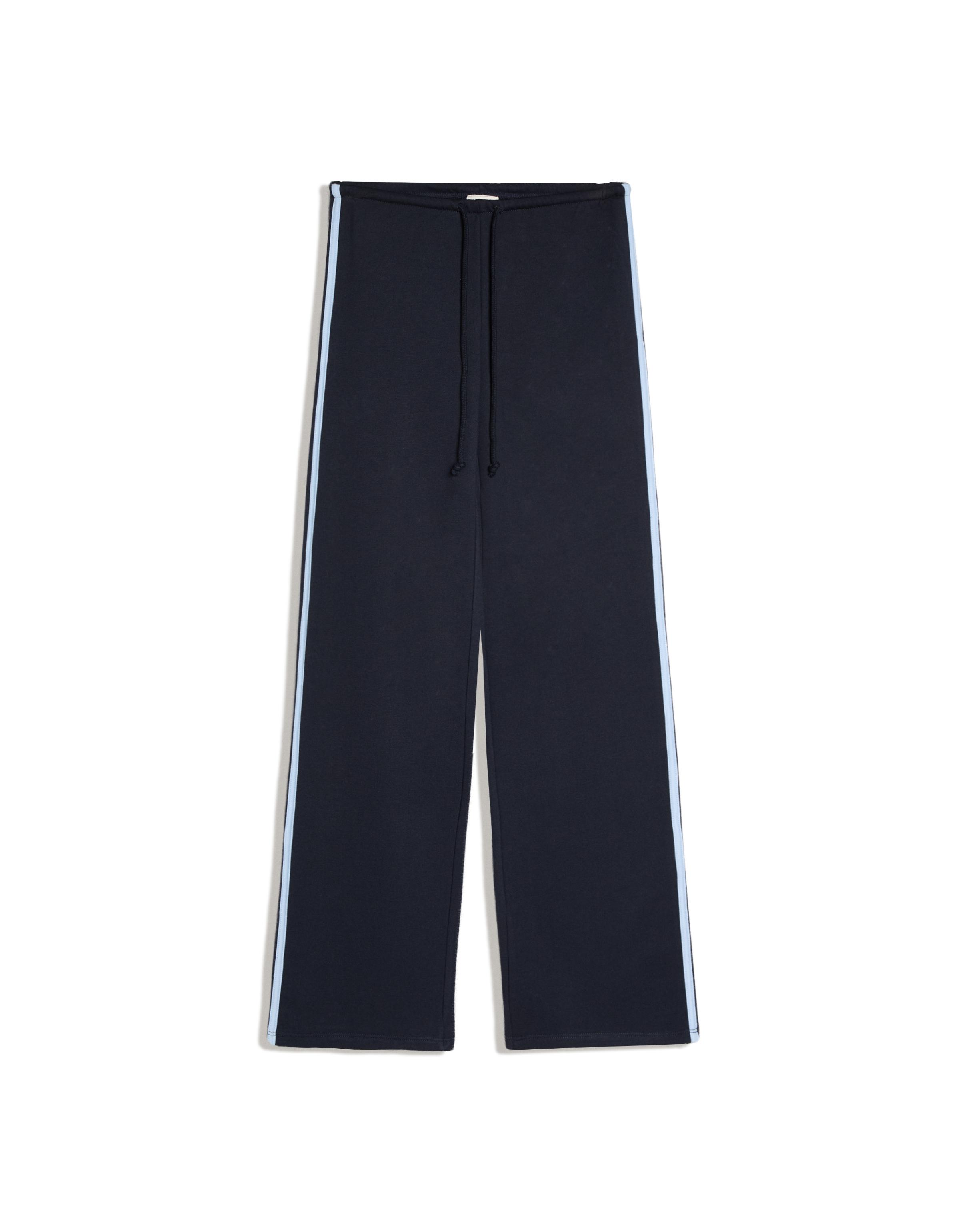 Side-stripe joggers — Navy