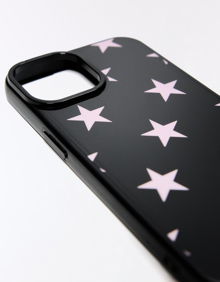 Funda móvil estrellas-Rosa