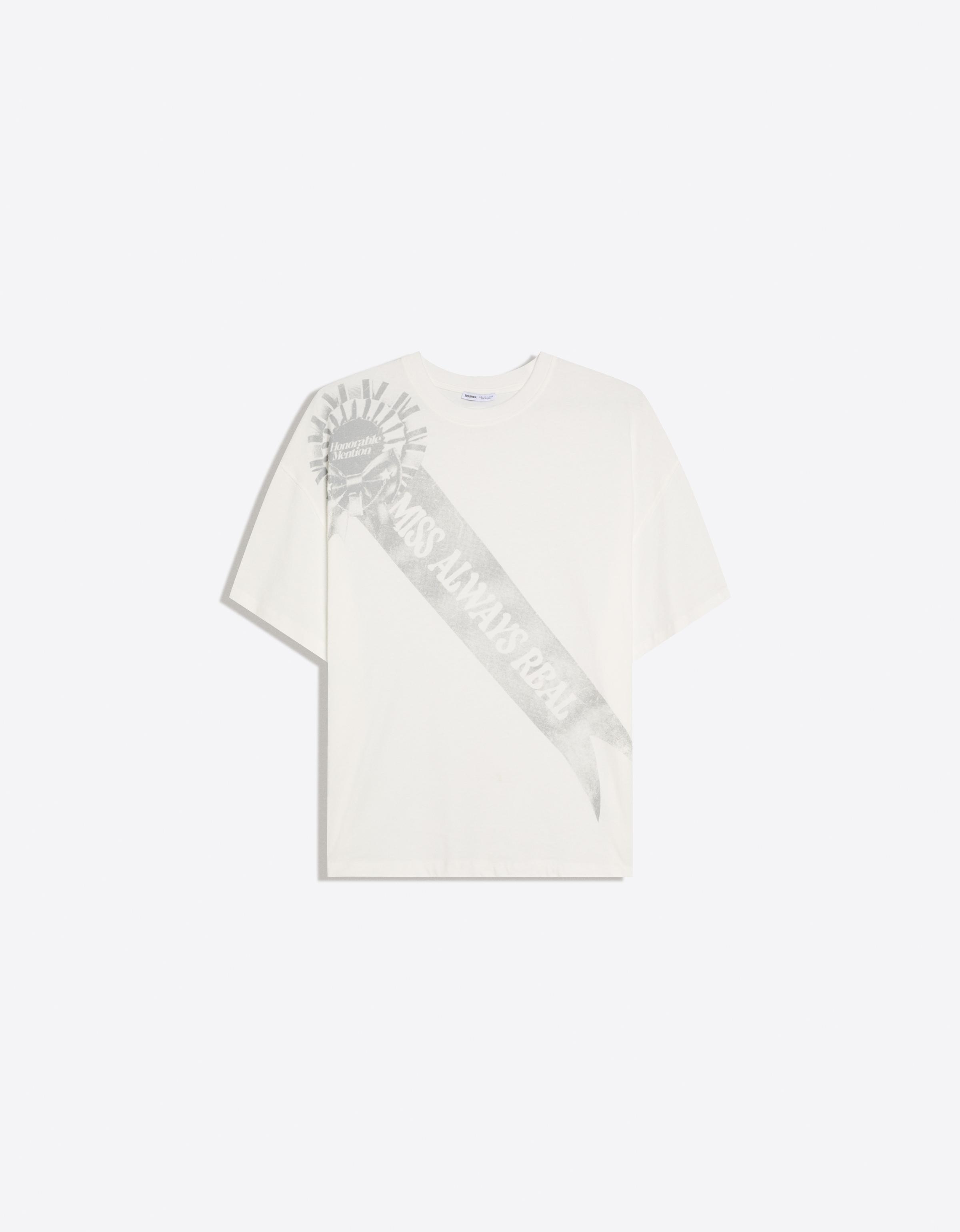 Short sleeve print T-shirt