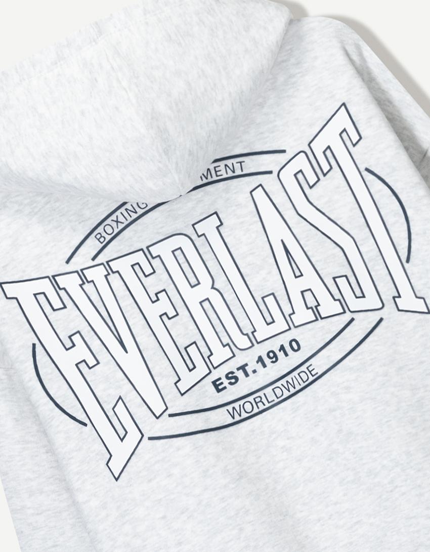 Everlast cropped boxing jacket-Grey-2