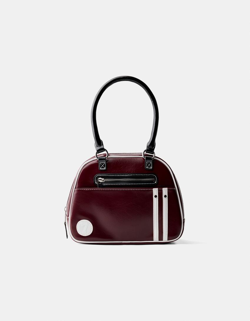 Retro sporty bowling bag - Women | Bershka