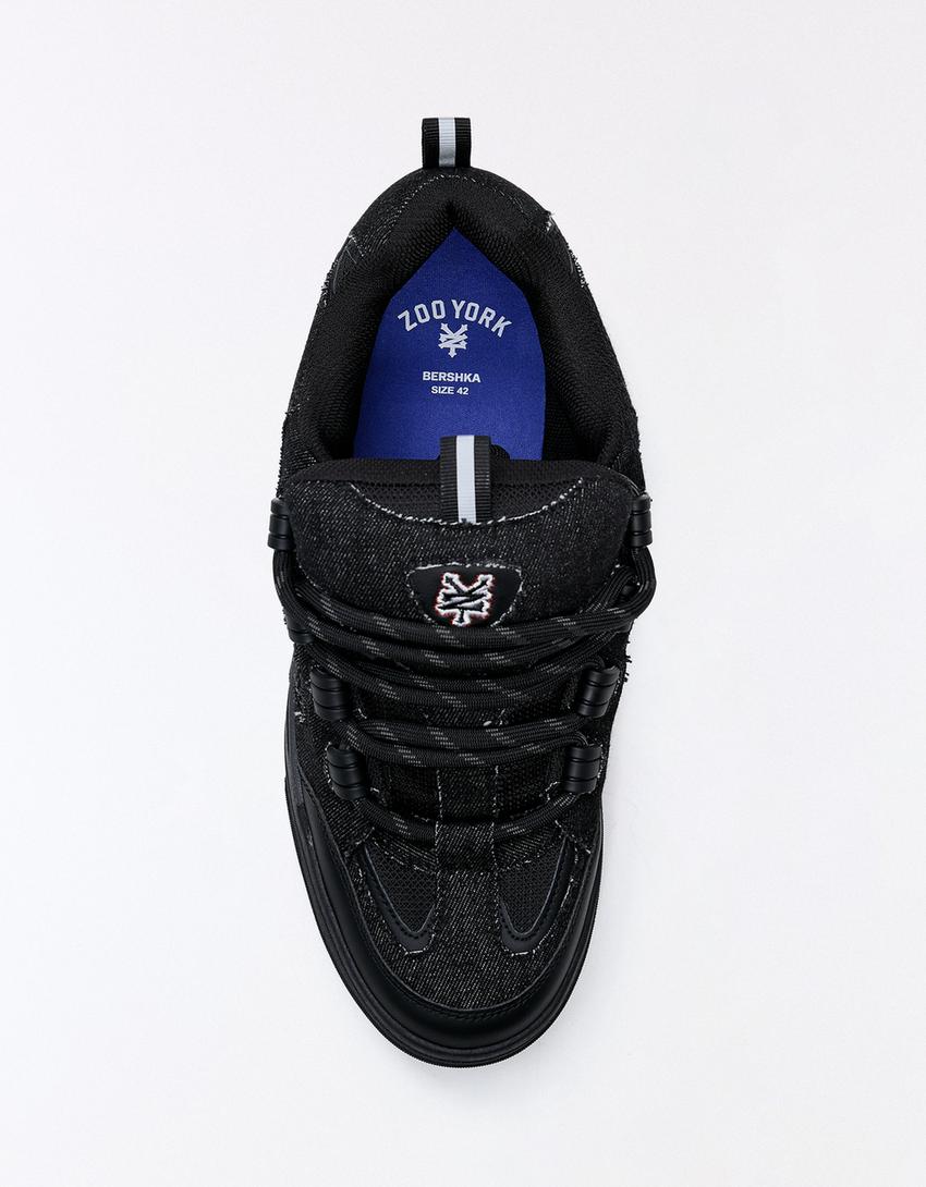 ZOO YORK SKATE-SNEAKER-Schwarz