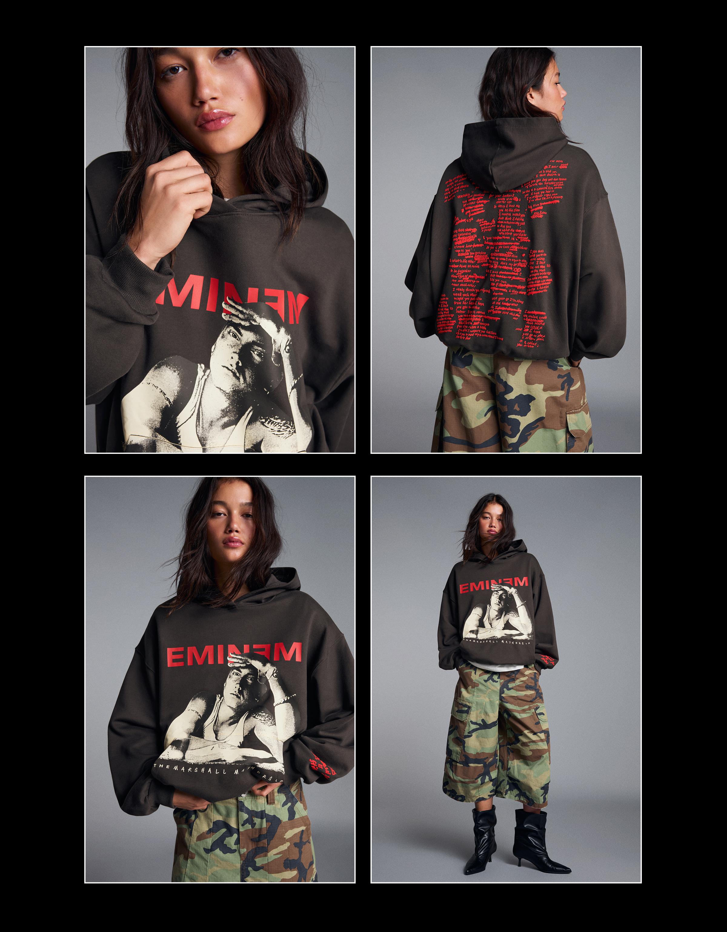 EMINEM hoodie — Black