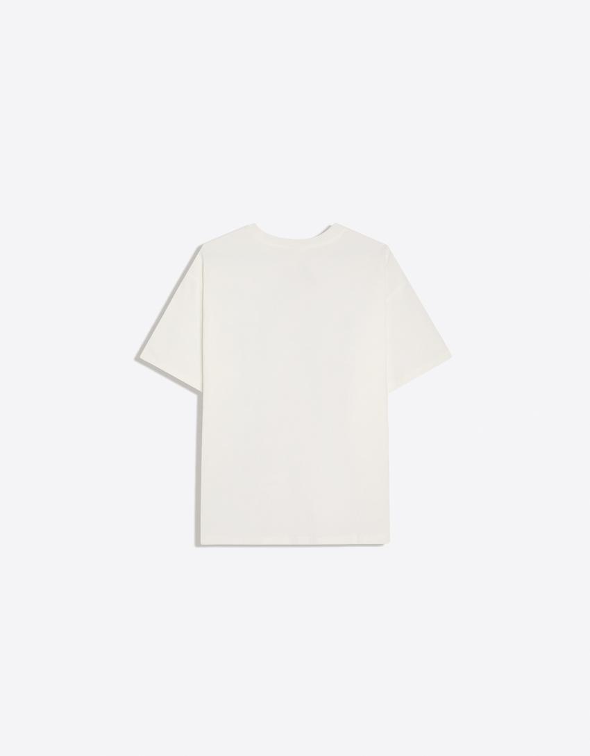 JADE oversize T-shirt-Off white