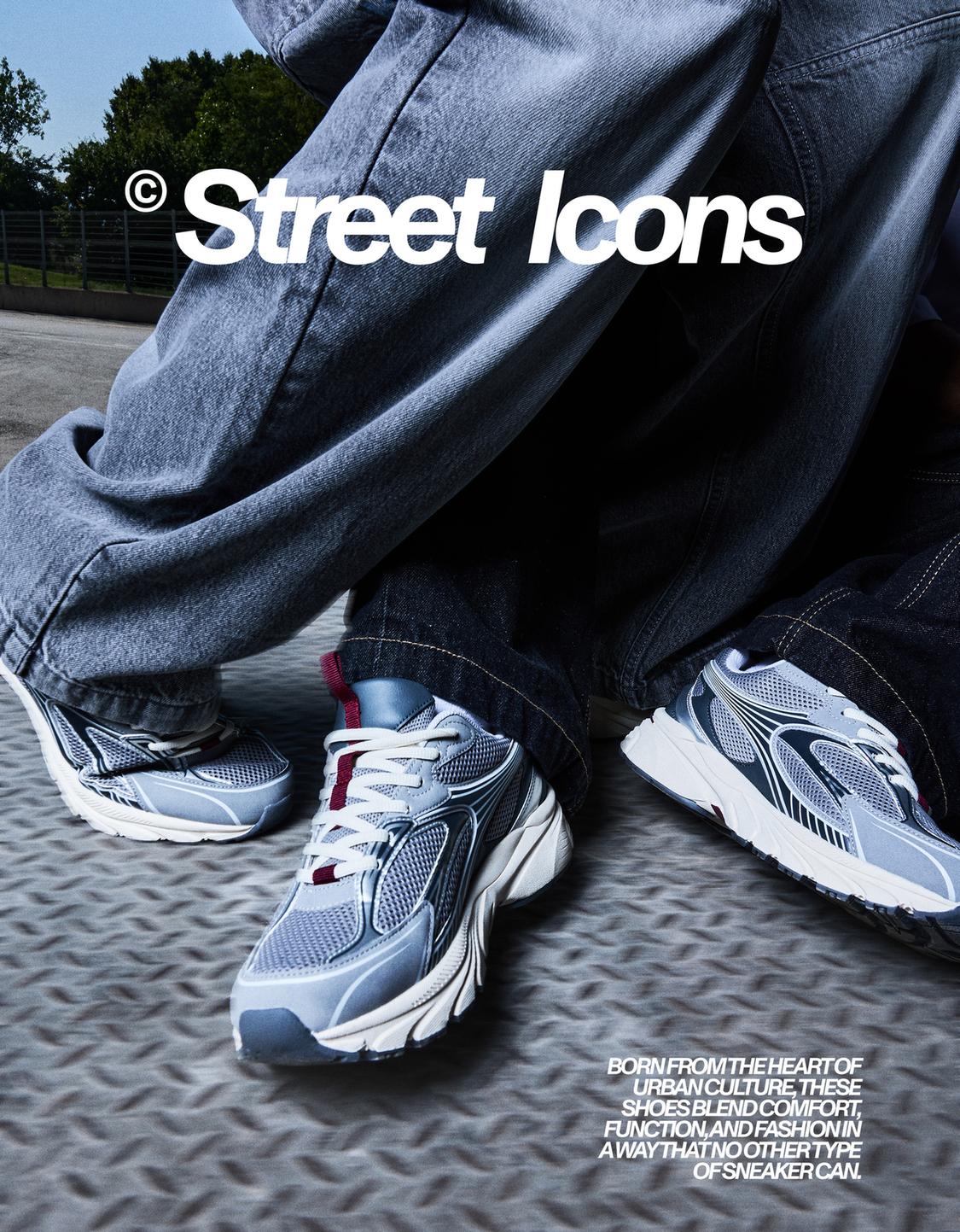 Multi-piece sneakers