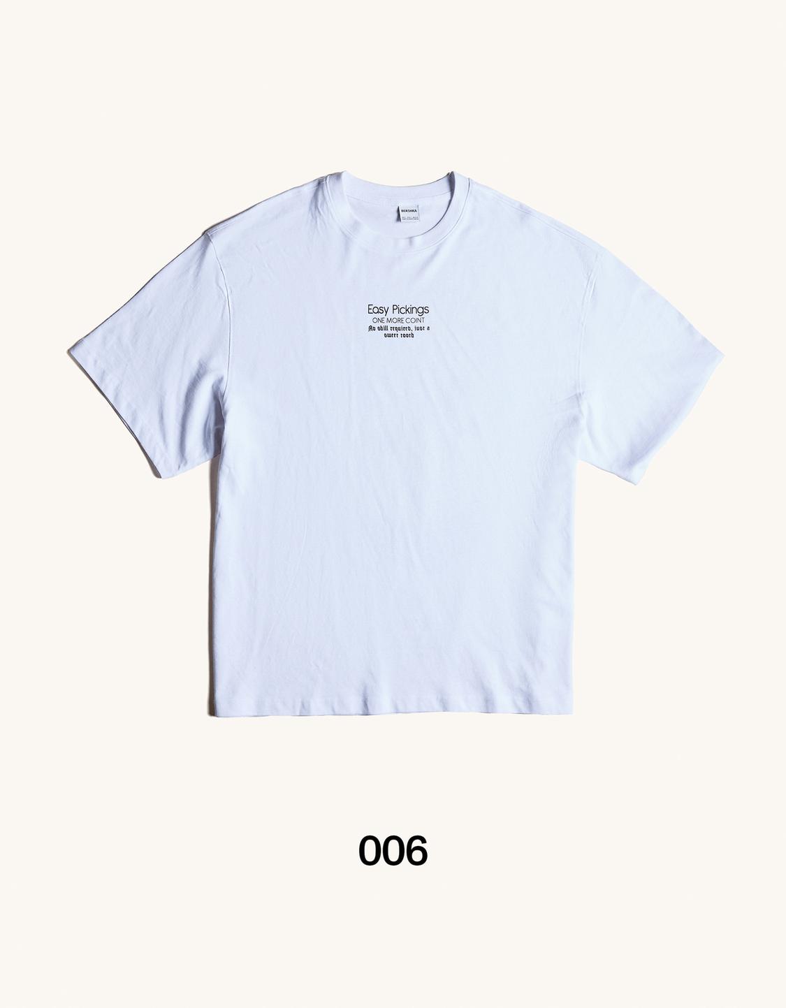 Short sleeve T-shirt with print
