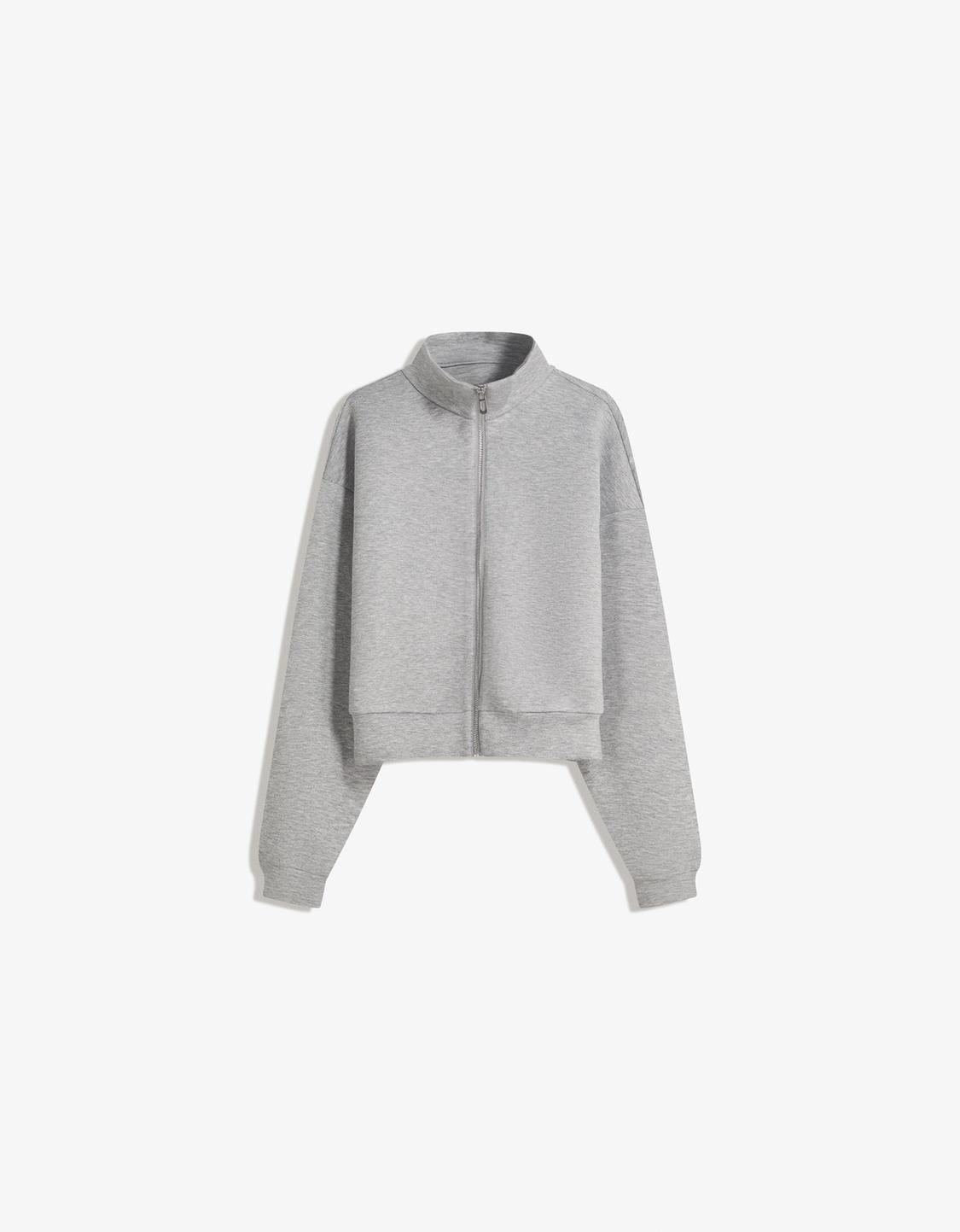Zip sweatshirt