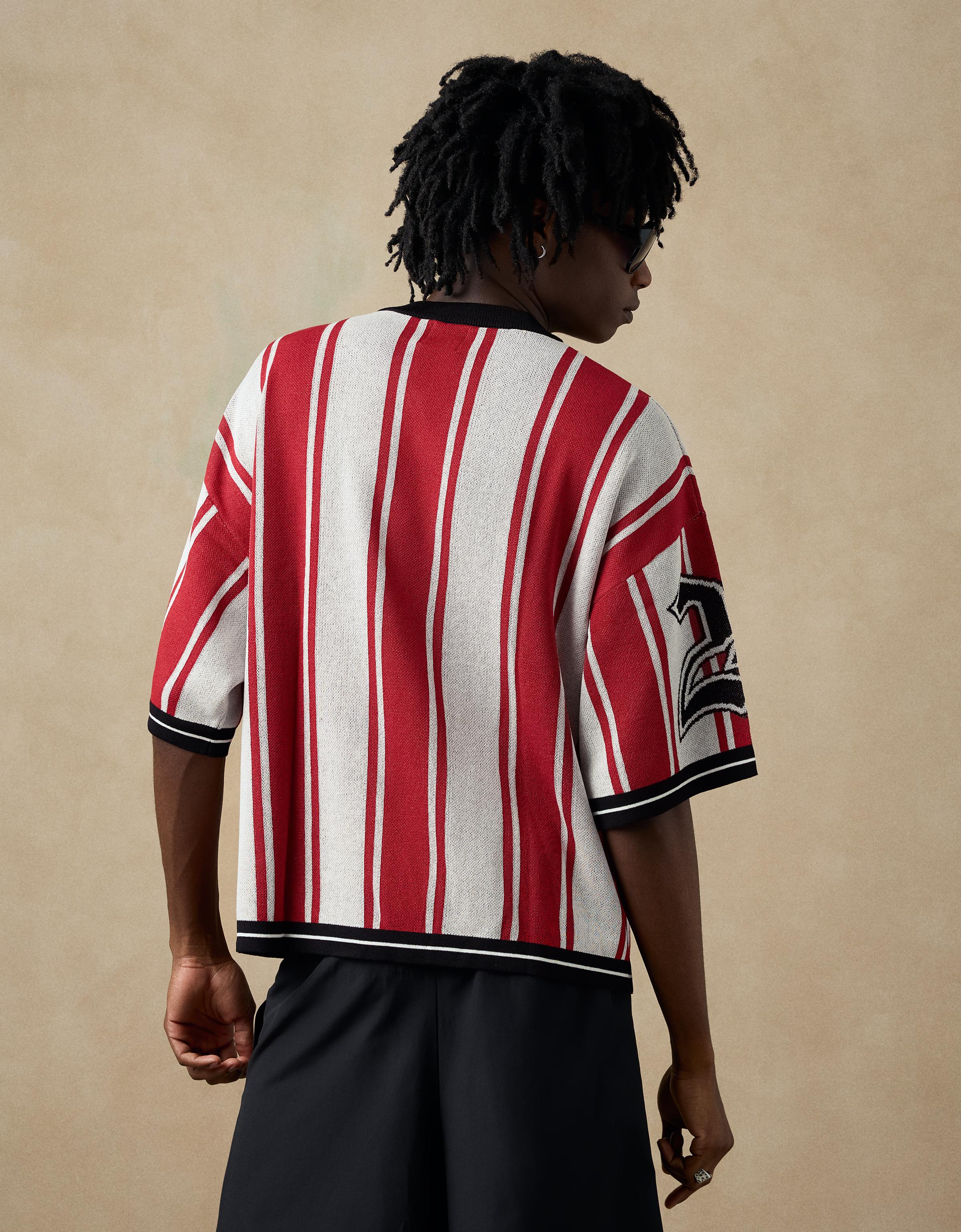 Short sleeve print T-shirt — Red