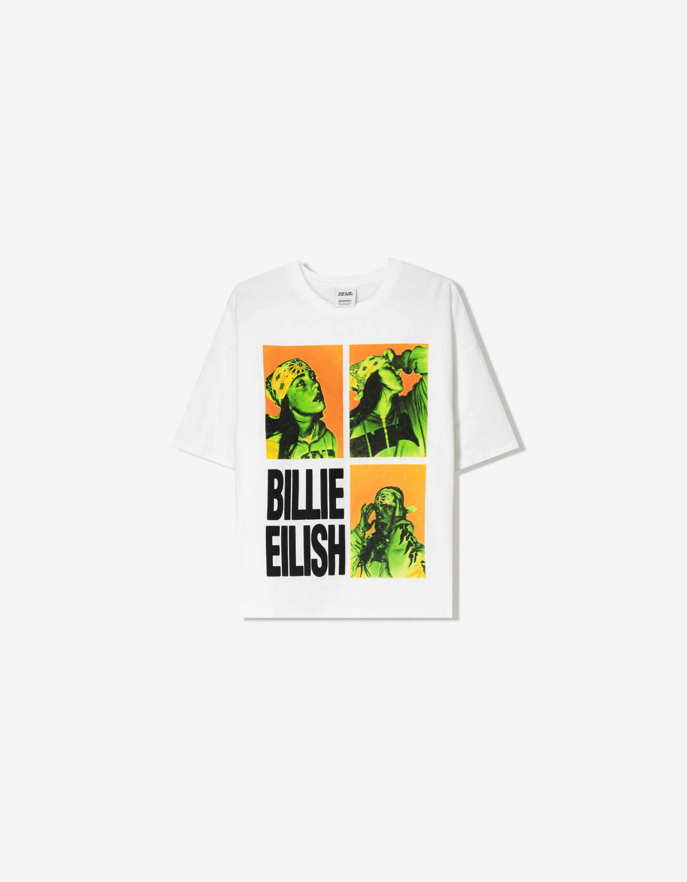 Short sleeve print T-shirt - Billie Eilish on tour - BSK
