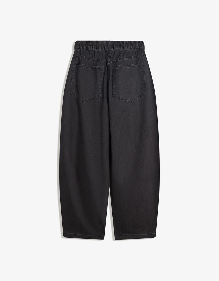 Jogger jeans-Black-4