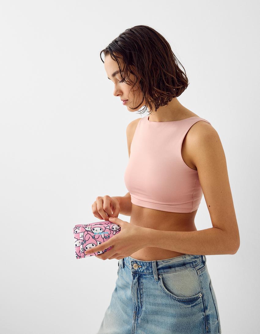 Porte-monnaie My Melody-Rose-3