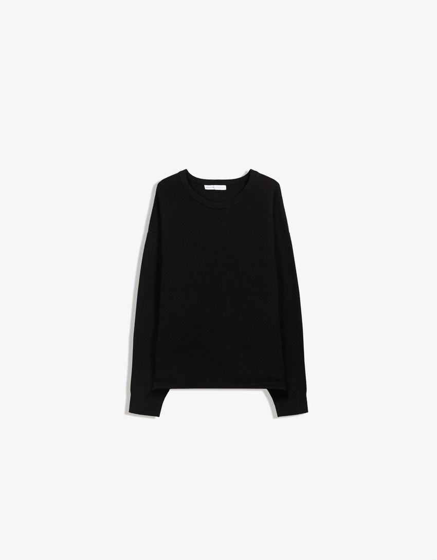 Pull oversize-Noir