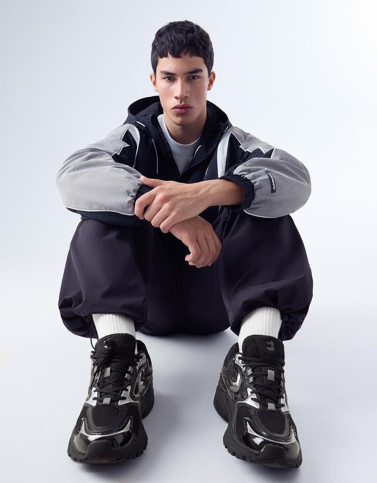 çok parçalı spor ayakkabı